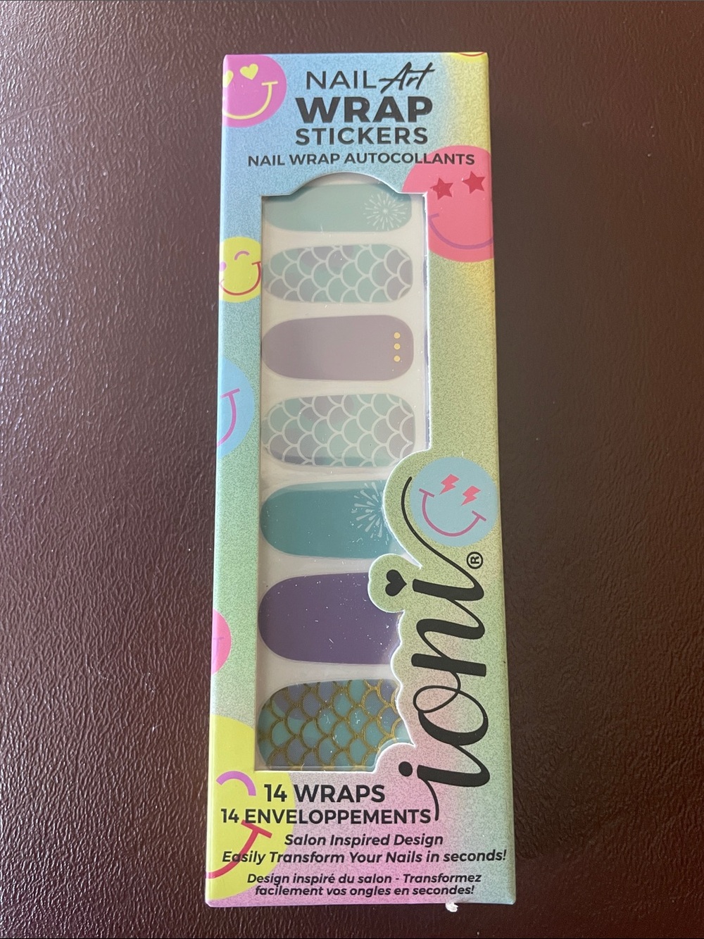 Ioni Nail Art Wrap Stickers-Happy Mermaid
